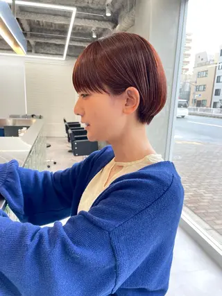 ショート 👑ボブはお任せ ミヤノ👑のヘアスタイル