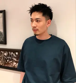 ショート カラー パーマ 🍃服部 雅哉🍃銀座◎のヘアスタイル