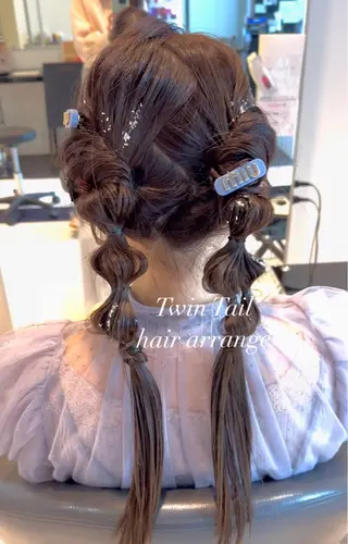 ヘアアレンジ 仲西 愛鈴のヘアスタイル