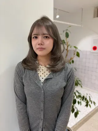 カラー RISAKO レイヤーカット🎀のヘアスタイル