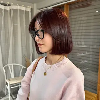カラー cipre もものヘアスタイル
