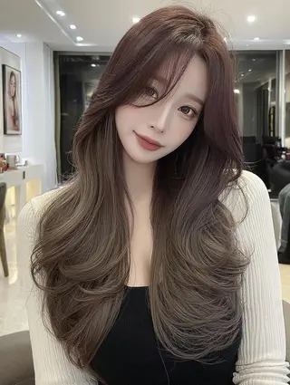 ロング FOCUS JAPAN3のヘアスタイル
