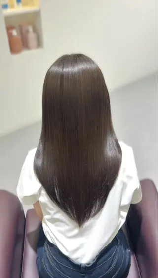 ロング ️🫧透明感カラー& 髪質改善🎀いさきのヘアスタイル