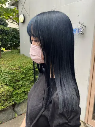セミロング カラー タカノ ノゾミのヘアスタイル