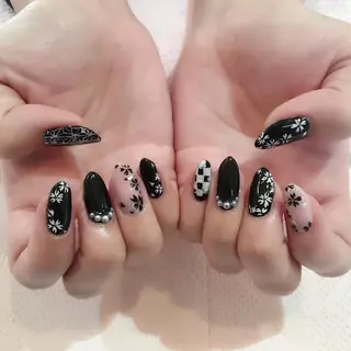ネイル あ きのネイルデザイン
