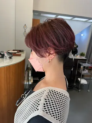 ショート カラー 代表　土屋ヒロユキ ショートカットのヘアスタイル
