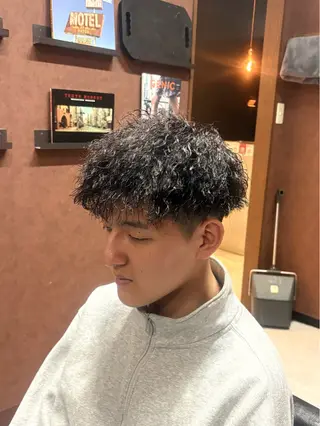 ショート パーマ メンズ メンズ特化 / Reiのヘアスタイル