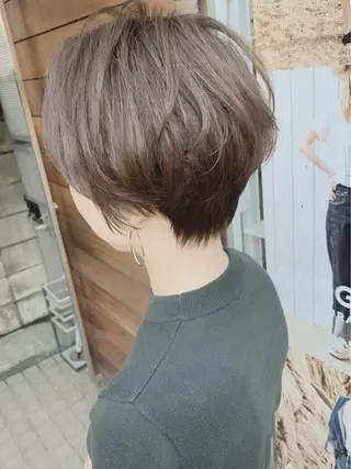 ショート カラー 大人女性ショート専門 tomodaのヘアスタイル