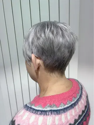 ショート ちあい🌈 アトリエJDパリのヘアスタイル