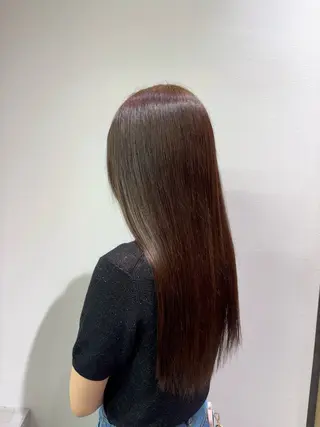 ロング カラー 【soLo】吉田 るい/モデル募集のヘアスタイル