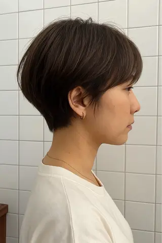ショート 【千歳烏山】 ケンタ|再現性カットのヘアスタイル