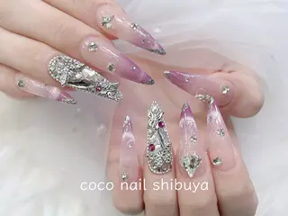 ネイル CoCo Nail 長さ出し専門店のネイルデザイン
