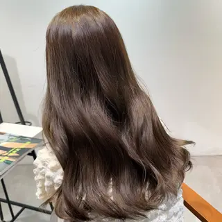 ロング カラー ヘアアレンジ ブリーチなしカラー /新百合ヶ丘/安形翔のヘアスタイル