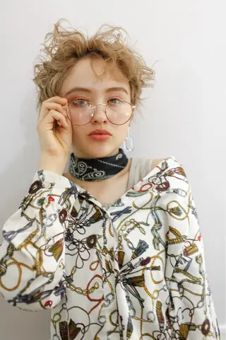 ショート カラー ヘアアレンジ 横浜Bob美容師🤎 ERINAのヘアスタイル