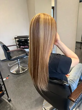 ロング 髪質改善⚡️カラー 🍀武久 誠🍀のヘアスタイル