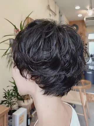 ショート ⭐️美容院・小林⭐️ ミニモ限定メニューのヘアスタイル