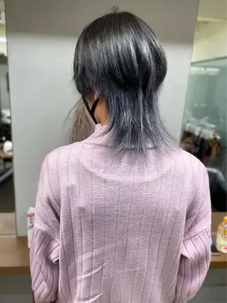 カラー yasuハイトーン/ デザインカラーのヘアスタイル