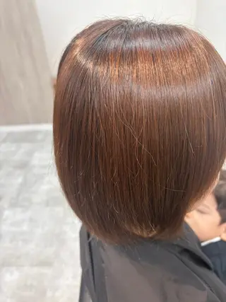 ショート 立川/ゆう 縮毛矯正のヘアスタイル