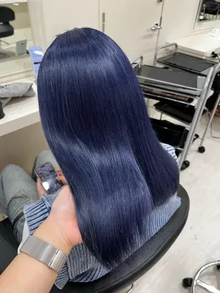 セミロング カラー 💟RINNA 艶カラー💟のヘアスタイル