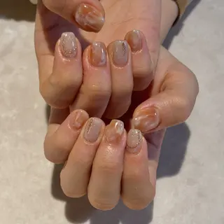 ネイル モデル募集🍑渋谷 Nanamiのネイルデザイン