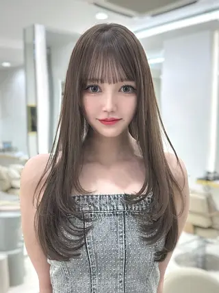 ロング カラー kaho /レイヤーカットのヘアスタイル