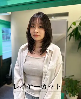 ミディアム カラー 円山|白髪ぼかし× ショート  村上のヘアスタイル
