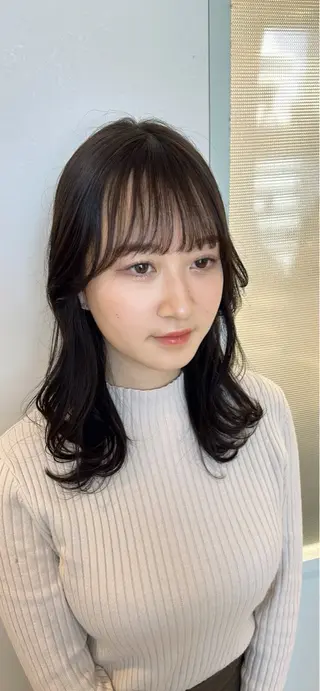 セミロング 似合わせ艶髪カラー ❤️ハダユミのその他イメージ