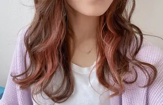 セミロング 見奈美 凜のヘアスタイル