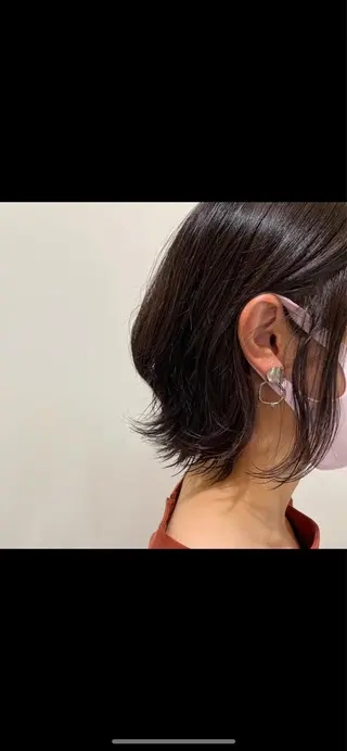 ショート 🦋山出莉花 /ぱつっとボブ🦋のヘアスタイル