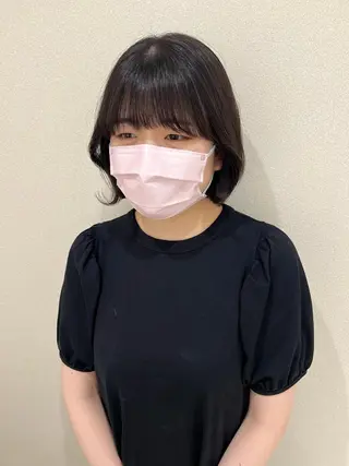 ショート カラー 外国人対応 佐久間のヘアスタイル
