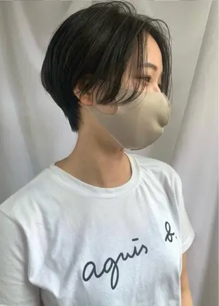 ショート ひかり HAZELのヘアスタイル