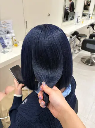 ミディアム カラー ヘアアレンジ 💟RINNA 艶カラー💟のヘアスタイル