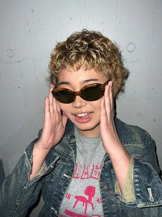 ショート パーマ fifth PARK HIN★T★のヘアスタイル