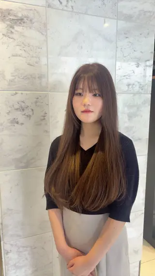 ロング hitomi ♡ 自由が丘アシスタントのヘアスタイル