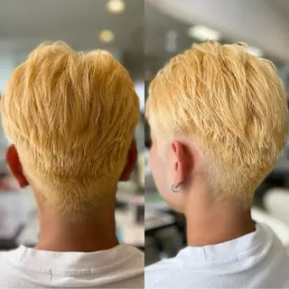ショート カラー メンズ PARS🍀int 流山店 Otoyaのヘアスタイル