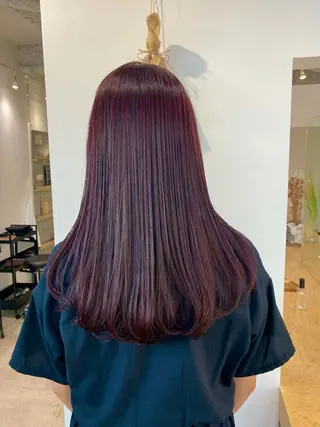 ロング hair salonのヘアスタイル