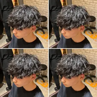 パーマ メンズ メンズパーマ特化 望月謙二郎のヘアスタイル