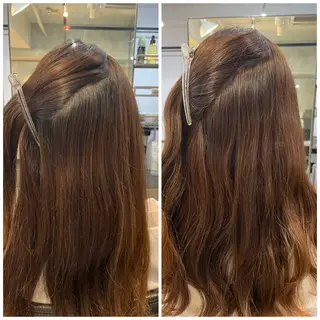 ロング カラー 髪質改善/美髪矯正 🪼土屋そーたのヘアスタイル