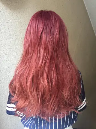 ロング カラー パーマ ヘアアレンジ メンズ キッズ ネイル マツエク・マツパ 新宿/髪質改善/ 美髪矯正✨浅江通友のヘアスタイル