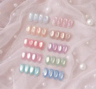 ネイル ANGILA ネイル¨̮S*Y*Kのネイルデザイン