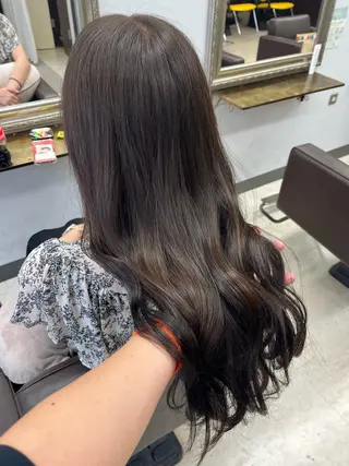 ロング カラー 産休の為お休みです! 小島凜のヘアスタイル