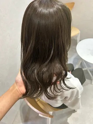 セミロング mao🌼 bob mint colorのヘアスタイル