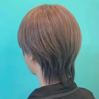 カラー メンズ mana/ブリーチ/ メンズ/ヘアセットのヘアスタイル