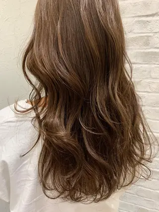 ロング パーマ 大人レイヤー×艶髪 小久保　春暁のヘアスタイル