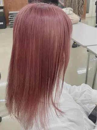 セミロング カラー esu 天満のヘアスタイル