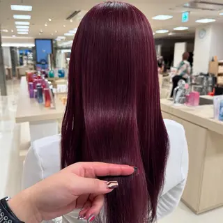 ロング 岡田 和馬のヘアスタイル