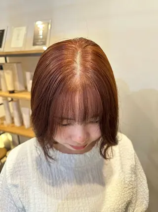 カラー momo 札幌美容師のヘアスタイル