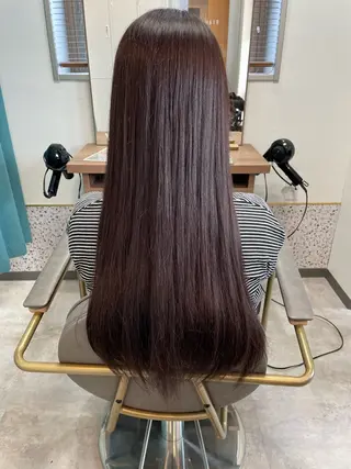 ロング 登 愛のヘアスタイル