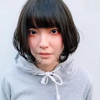 ショート カラー 中川 竜誠のヘアスタイル