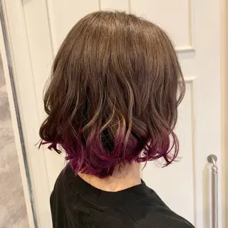 ミディアム カラー 🫟Blanco🫟 Color&Careのヘアスタイル